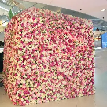 Yapay çiçekler Düğün Süslemeleri İçin Bebek Nefes Çiçek Duvar Dekorasyon Pencere Fotoğraf Sahne Şenlikli Arka Plan