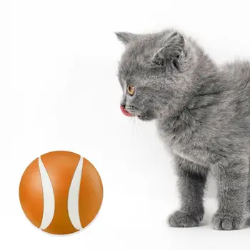 Yaratıcı Bite Dayanıklı LED Parlayan Köpek Yavru Kedi Akıllı Top Oyuncak Evcil Hayvan Aksesuarları Evcil Hayvan Akıllı Top Evcil Hayvan Teaser Topu