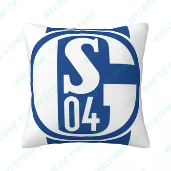 Yastık kılıfı s 45 * 45cm-Schalke 04 Yastık Araba Dekoratif minder örtüsü Kanepe Oturma Odası dekoratif kırlent Kapak