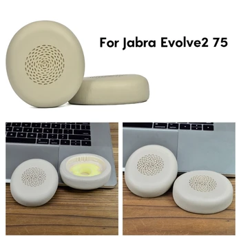Yedek Kulak Pedleri Protein Kulak Kapakları JABRA Evolve2 75 Kablosuz Kulaklık Kulak Yastıkları Bellek Köpük Malzeme kulaklık yastığı
