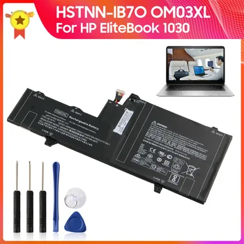 Yedek Pil OM03XL HSTNN-IB7O HP EliteBook için 1GY31PA G2 1030 Dizüstü Pil 3400mAh + araçları