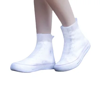 Yeni Kadın Erkek Silikon ayakkabı Kapakları Kısa kaymaz Ayakkabı Koruyucu yağmur çizmeleri su ayakkabısı Aksesuarları Yağmurlu Günler İçin AL78