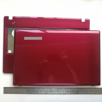Yeni laptop Top durumda taban lcd arka kapak / üst durumda palmrest lenovo G580 G585A G585G G580AM 60.4SH26.001 /60.4SH25. 002