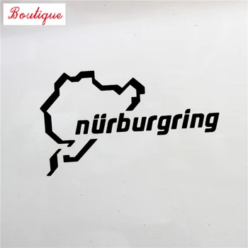 Yeni Nurburgring yarış yol ilginç kamyon pencereleri, tamponlar, Avrupa Vinil Çıkartmaları, yansıtıcı çıkartmalar aksesuarları styling