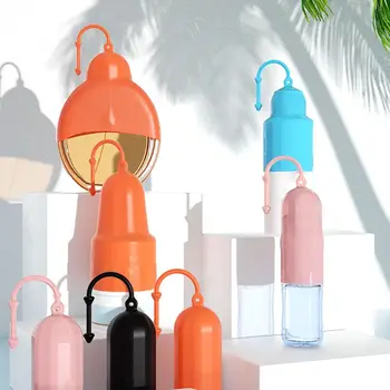 Yeni silikon seyahat çantası Toz Geçirmez Sızdırmaz Elastik şişe kapağı Yeniden Kullanılabilir Elastik Kollu Çoğu Seyahat Boyutuna Uyar Konteynerler