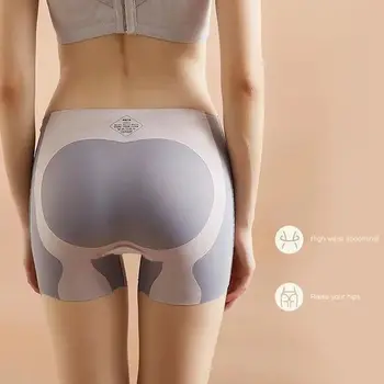 Yeni Yüksek Bel İç Çamaşırı Kadın Kalça Bayanlar İç Çamaşırı Karın 3D İnce İnce Göbek Şekillendirme Kalça Vücut Boxer Külot İnce Külot