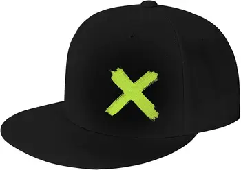 Yeşil X Hiphop Snapback Şapka Erkekler için Siyah beyzbol şapkası Erkek Ayarlanabilir Komik Düz Fatura Kamyon Şoförü Baba Hediye Düz beyzbol şapkası