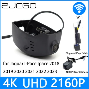 ZJCGO Çizgi Kam 4K UHD 2160P Araba Video Kaydedici DVR Gece Görüş Jaguar I-Pace için 2018 2019 2020 2021 2022 2023
