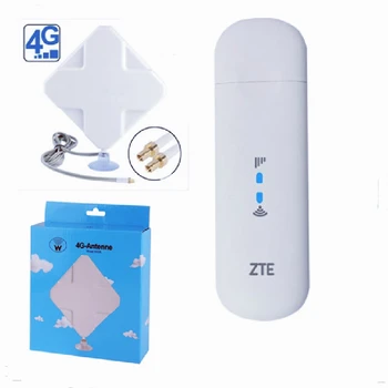 ZTE MF79 MF79U 150 Mbps modem mobil geniş bant ağ kartı 4g wifi usb kablosuz dongle modem+4G anten PK E8372h-608 E8372h-153