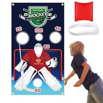 Çanta Toss Oyunu Dışında Spor Oyuncak Fasulye Torbası Savurma Eğlenceli Yeniden Kullanılabilir Ve Yıkanabilir Karnaval Toss çocuklar ve Yetişkinler için oyunlar