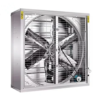 Çatıya monte endüstriyel kutu egzoz soğutma fanı 8 bıçaklı eksenel akış fanı güneş fırçasız DC motor egzoz fanı