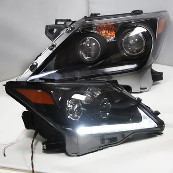 Çift LED Kafa Lambaları Projektör Lens ile 2012-2014 Yıl Lexus LX570