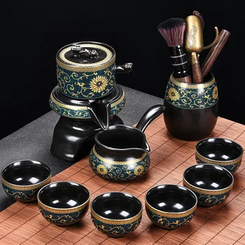 Çin çay seti porselen çay demlik ve çay bardağı seti komple set kung fu seyahat çay bardağı seti çay töreni seti çay alet takımı