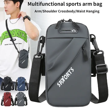 Çok fonksiyonlu ve Kullanışlı Spor Koşu Dağcılık Seyahat Küçük Çanta Messenger Bel Asılı kol Çantası omuzdan askili çanta