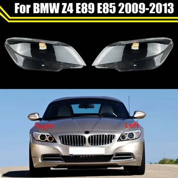 Ön Araba parlak kafa ışık gölge kabuk Kapakları Far Lambası Kapağı Abajur Far BMW Z4 E89 E85 2009 2010 2011 2012 2013
