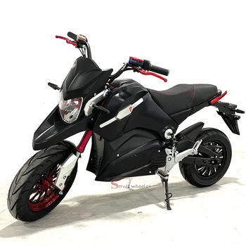 Ön sipariş, Elektrikli Motosiklet 2000W Yetişkin Motosikletler 72v Pil elektrikli motorlu Scooter motosiklet, 1 ay