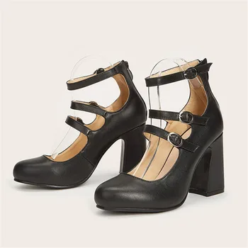 신발 лоферы 2023 тренд женские sandalias de tacon para boda chunky heels Mainland China GLADIATOR Super High (8cm-up) Square heel 