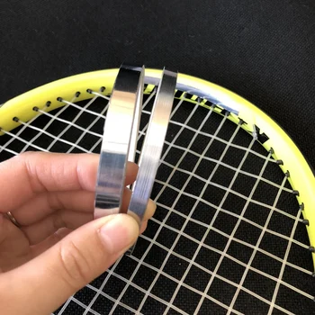 Tenis Raketi Kurşun Bant Ağırlık Gümüş Kendinden Yapışkanlı 4 Metre/Rulo Eklemek Ağırlık ve Güç Raketi